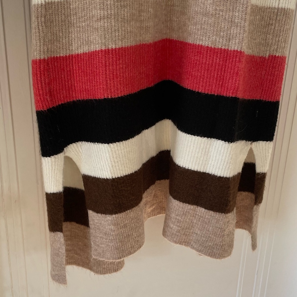 Long Colorful Duster Sweater - Picture 10 of 12